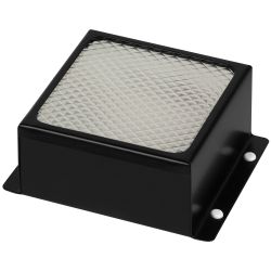 Светильник светодиодный ЭРА DVO21-06-P-4K80-5-B 6Вт 4000K 520Лм Домино черный грильято 100х100 Призма