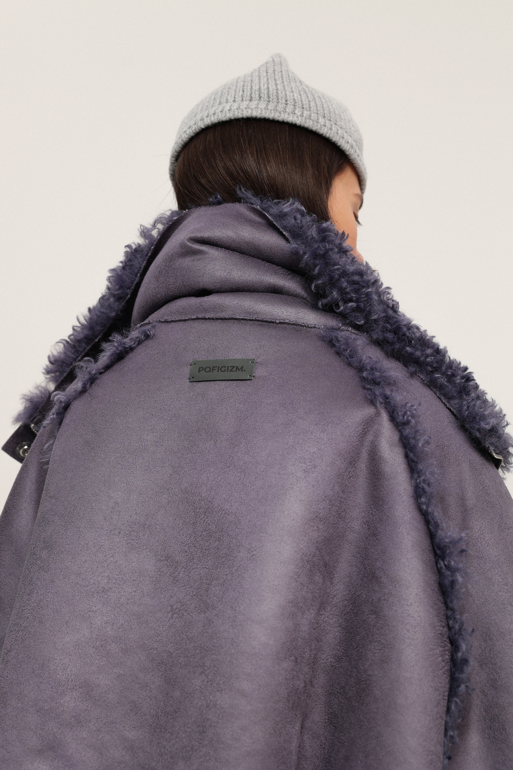 Бомбер двусторонний из экомеха