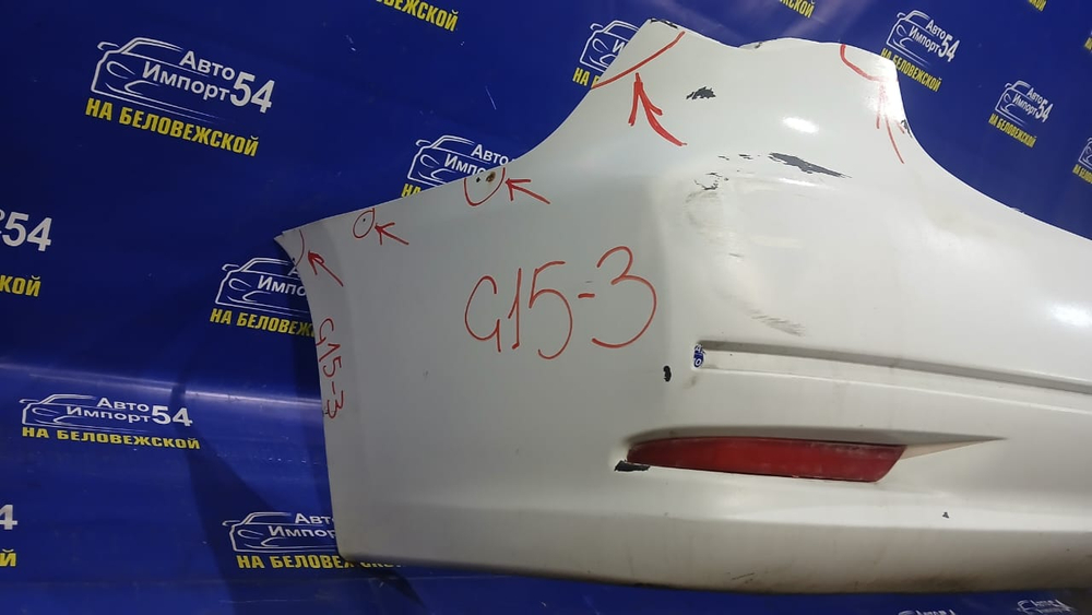 Бампер задний NISSAN ALMERA 2014