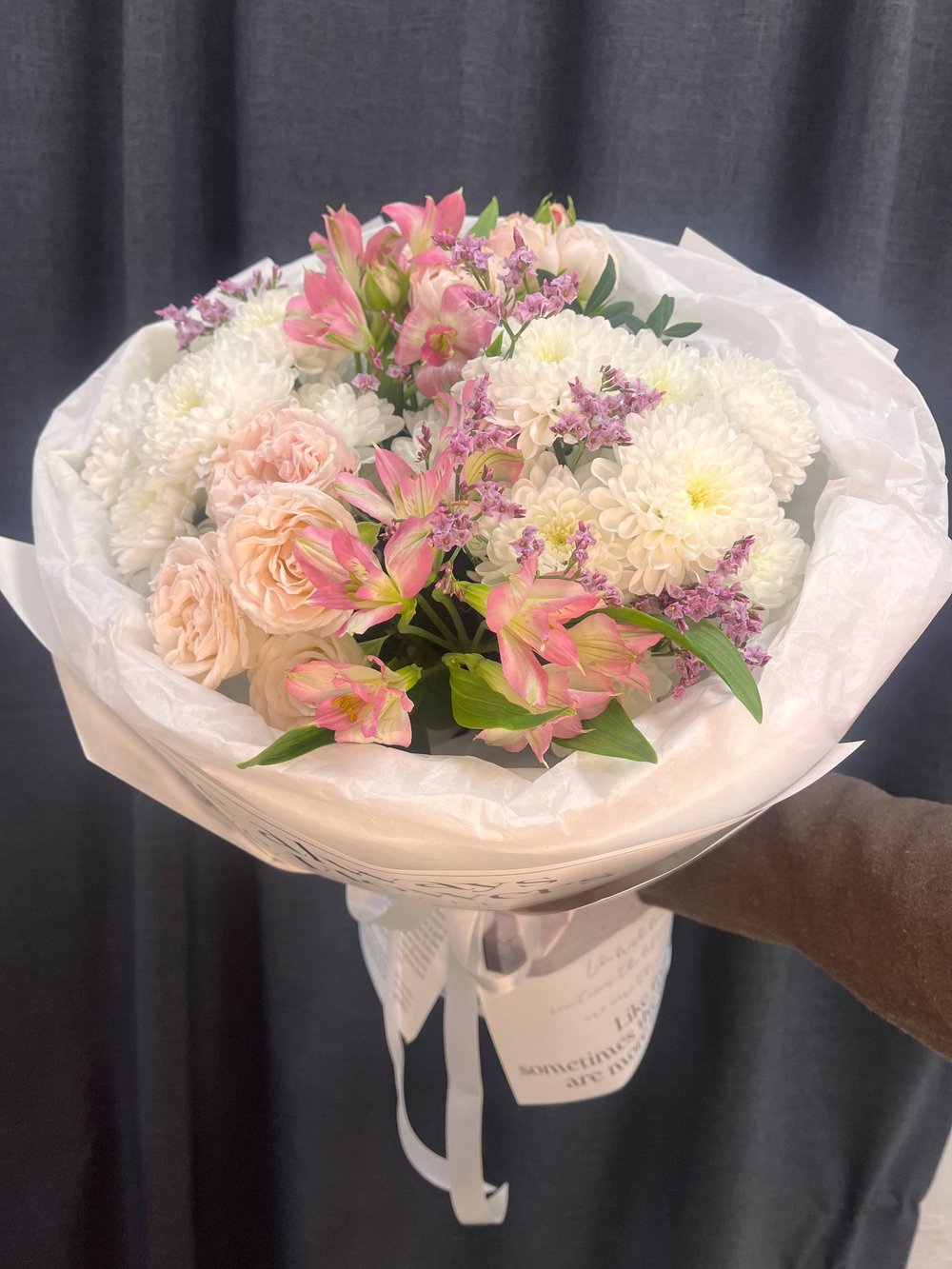 Букет "Зимний день"