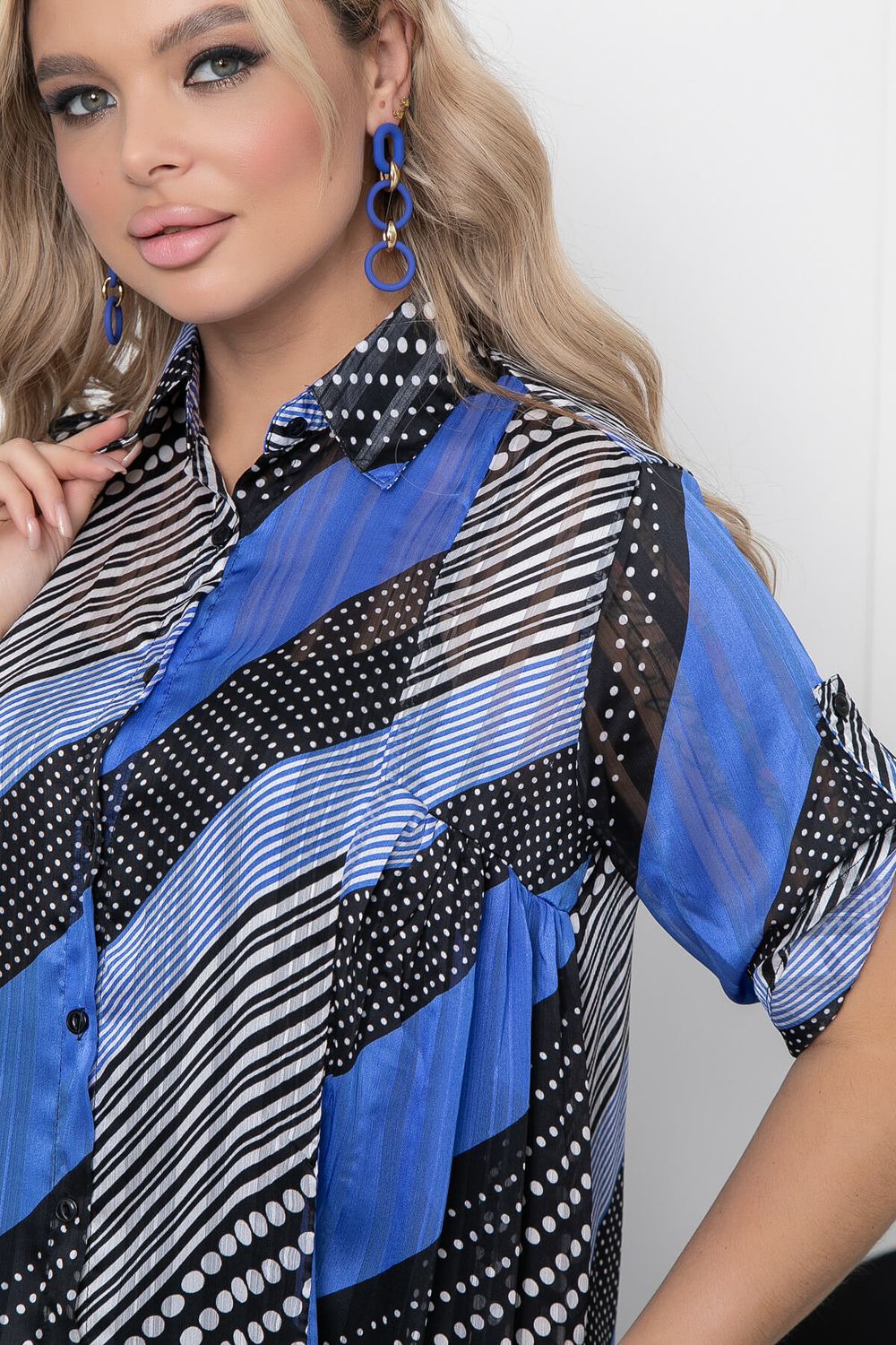 Платье "Эбигейл" (блю) П5821 LT Collection (Акция)