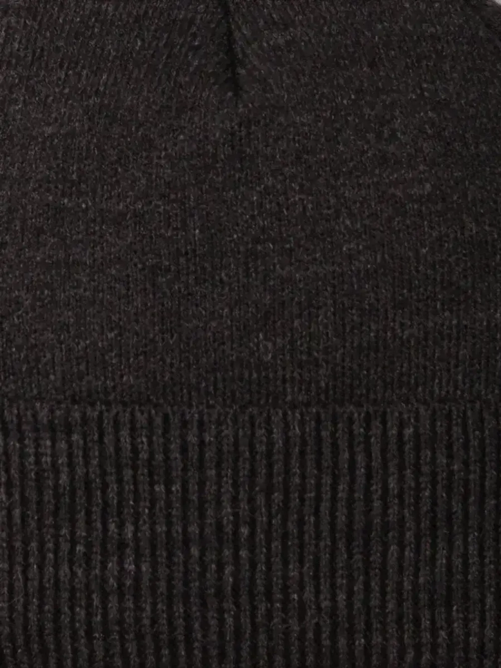 Шапка бини зимняя вязаная