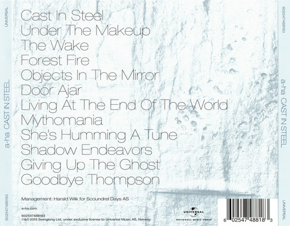 a-ha / Cast In Steel (CD)