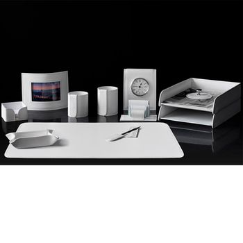 Настольный набор из кожи Cuoietto серии Business из 12 предметов (NBCWh12.1)