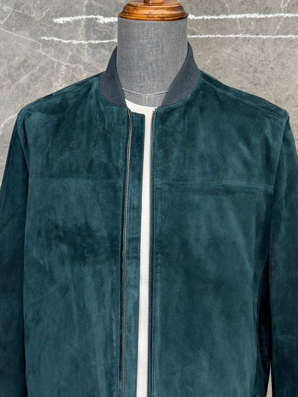 Замшевая куртка Ermenegildo Zegna