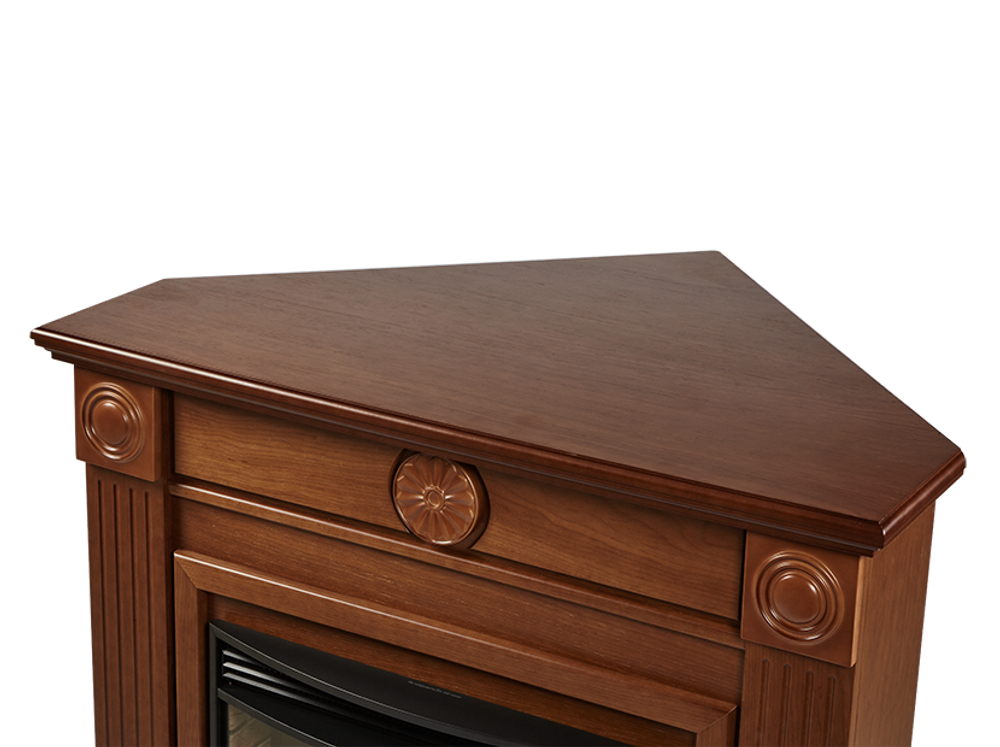 Портал Firelight Frame 25U (угловой) шпон дуб