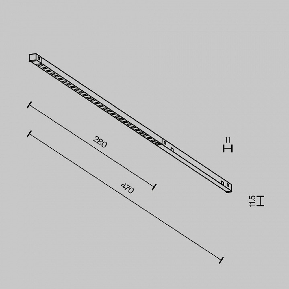 Накладной светильник Maytoni Technical Points TR241-4-6WTW-DD2-B