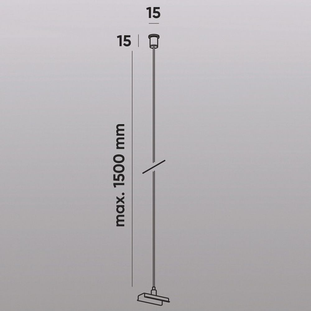 Подвес для трека Denkirs SMART Base TR2126-BK