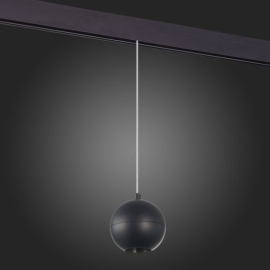 ST354.443.12 Магнитный трековый светильник подвесной Черный LED 1*12W 4000K 750Lm Ra>80 36° IP20 D10 SKYLINE 48