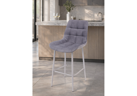 Барный стул Woodville Челси 360 темно-серый (zd 995), серый np