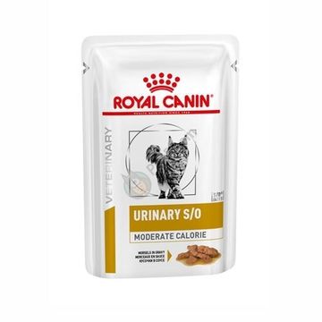 Royal Canin Urinary S/O Moderate Calorie Wet Консервы для кошек при заболеваниях мочевыделительной системы 12х85г(пауч)
