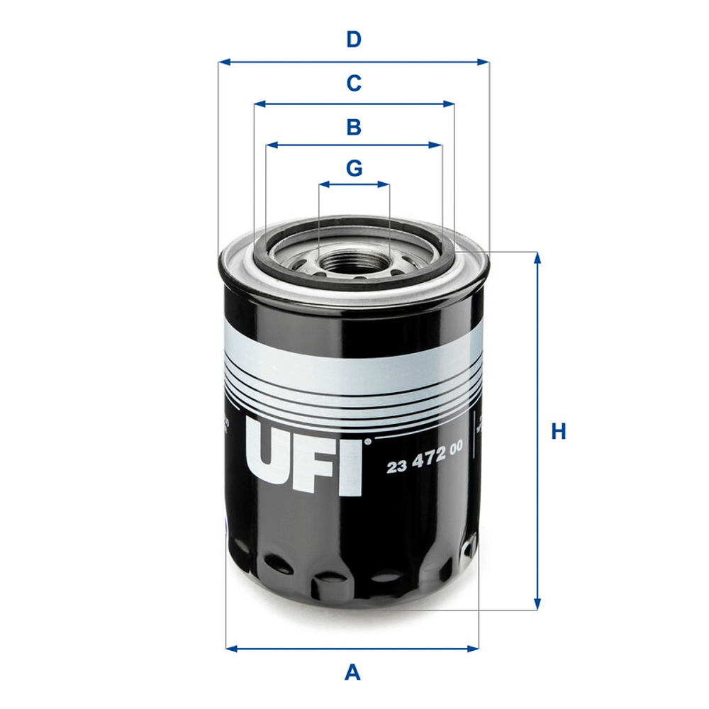UFI - 2347200-UFI - Filter za ulje