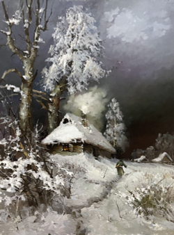 Быков В. А. Путник. Копия работы Ю. Ю. Клевера. 2018 г.