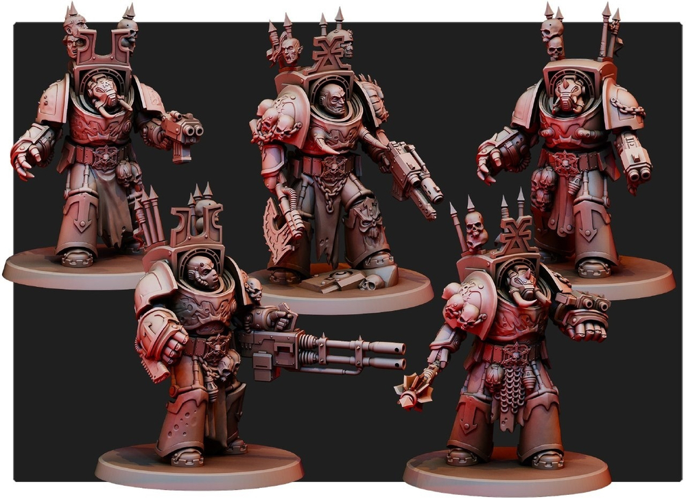 Khorne Space Marine Terminators
