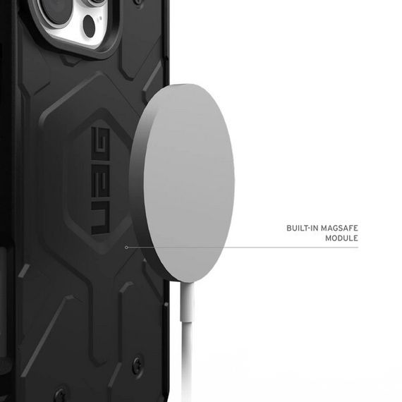 Чехол UAG Pathfinder для iPhone 16 Pro черный (Black) (114468114040)