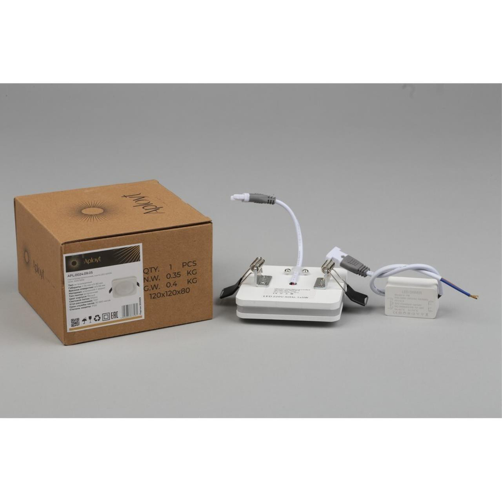 Встраиваемый светодиодный светильник Aployt Marla APL.0024.09.05