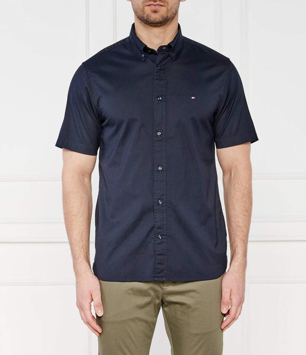 Рубашка FLEX POPLIN Tommy Hilfiger - темно-синий(MW0MW33809)