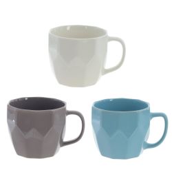 GAEM Кружка (кратность 6 шт), 400 мл, L12 W9,5 H8,5 см, 3в., (сорт 1,2)