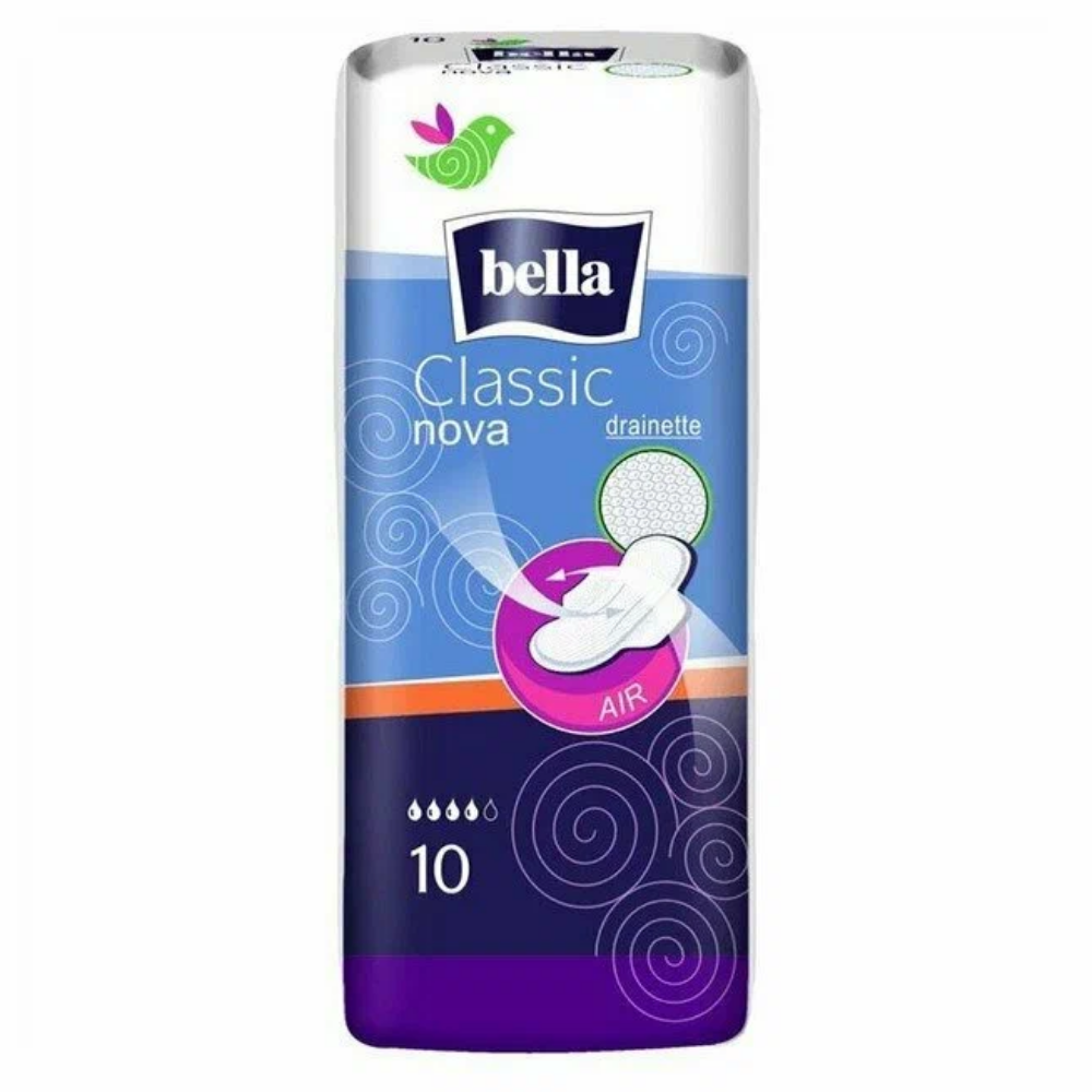 Прокладки Bella Classic Nova Drainette 10 шт