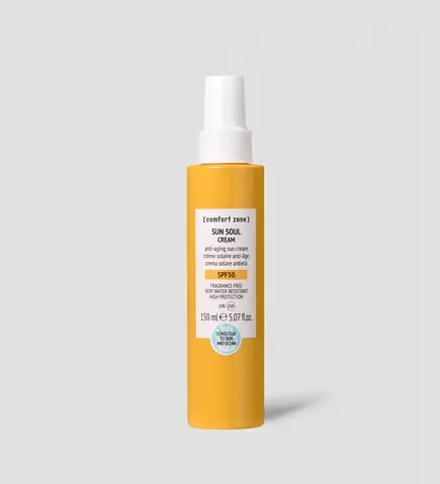 COMFORT ZONE SUN SOUL CREAM SPF 50 Солнцезащитный крем для лица и тела 150 мл