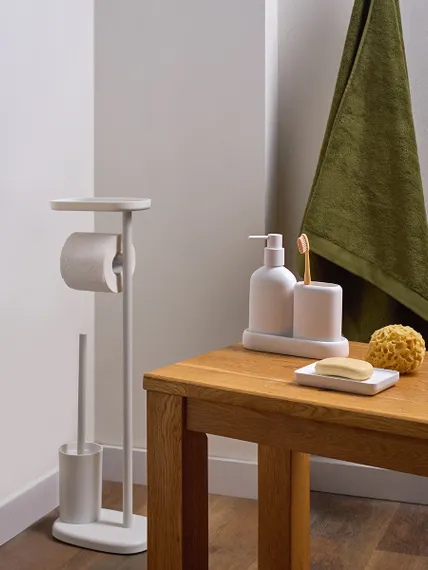 Диспенсер для жидкого мыла slim, 280 мл, белый