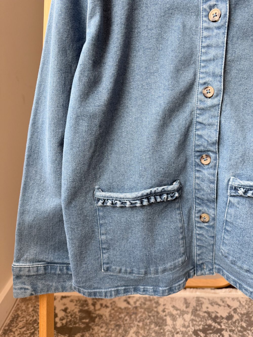 Джинсовая куртка-рубашка Sergent Major, 146