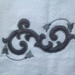 Полотенце 40x60 Old Florence Ricciolo белое