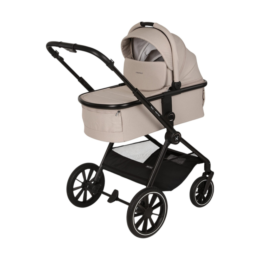 Детская универсальная коляска Adamex NOVA 2в1 - Beige (Бежевый)