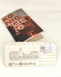 Шоколад горький 70%, открытка "Konigsberg", 100 гр