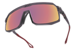 Спортивные очки HILX Inferno Shiny Crystal Dark Grey / Red Lens