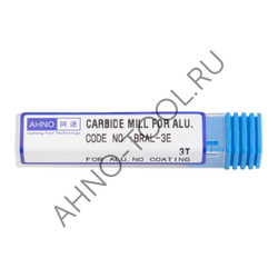 Фреза твердосплавная   4мм (L=50, l=12, хв=4) Z3 45° по алюминию и цвет.металлам BRAL-3E-D4.0 AHNO