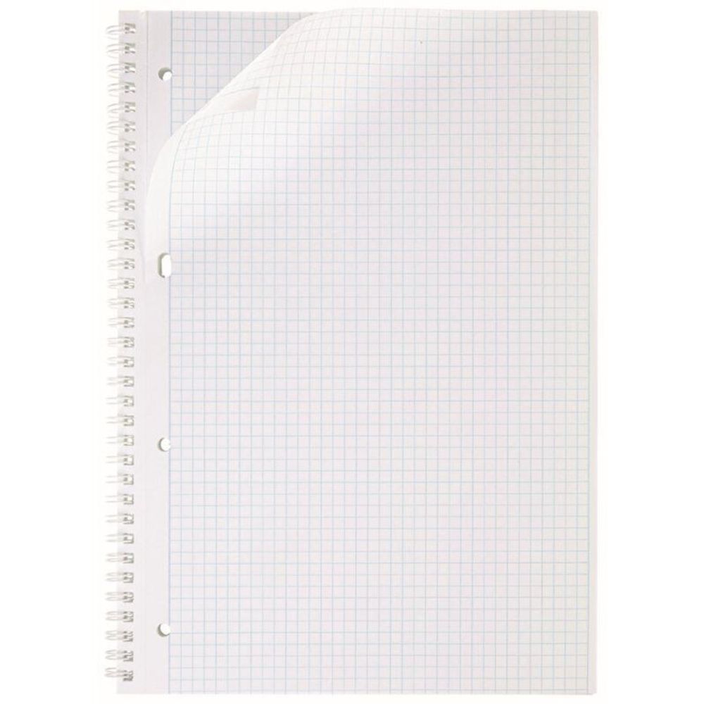 Тетрадь А4, 80 л., HATBER, гребень, клетка, обложка пластик, "DIAMOND NEON-ОРАНЖЕВАЯ", 80Т4B1гр_02035, T165515