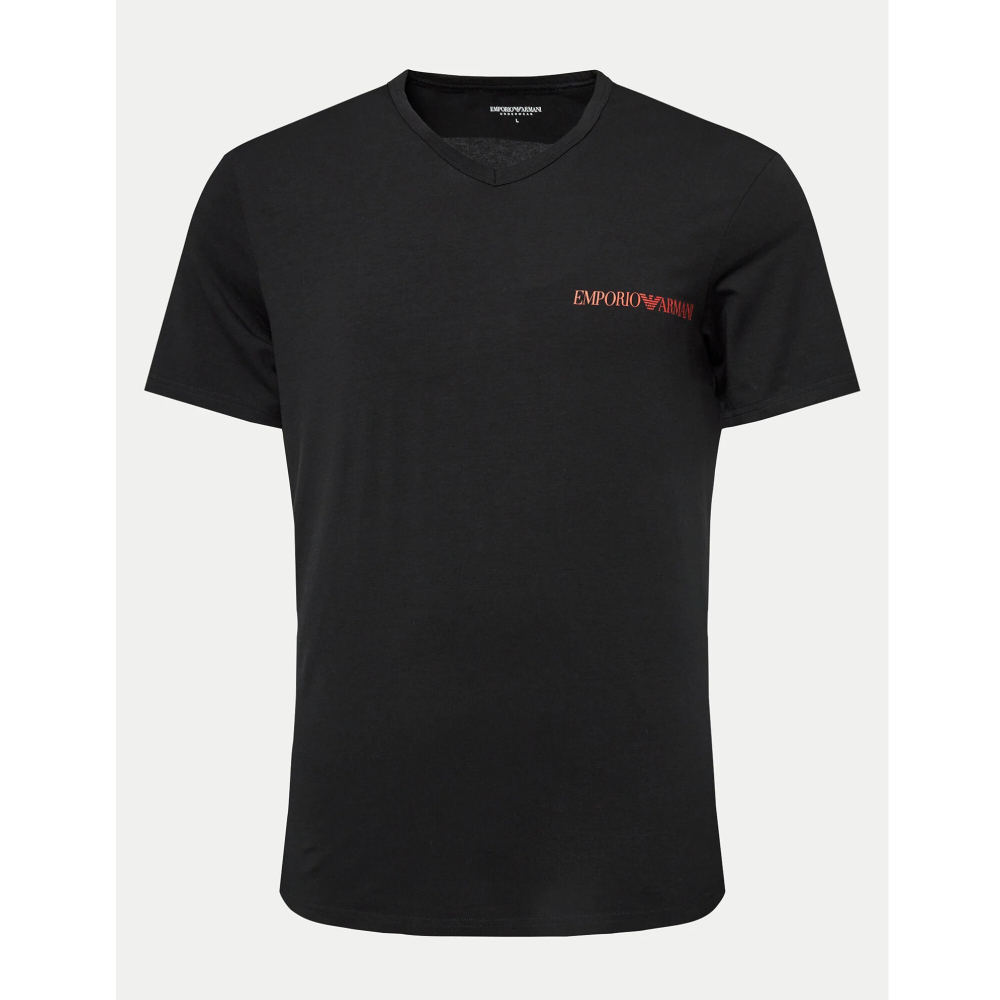 Набор мужских футболок 2в1 черные Emporio Armani 111849_4F717 23820