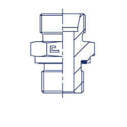 Штуцер FRG DL22 M26x1,5 (корпус) нерж.
