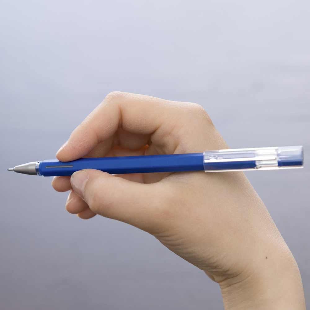 Гелевая ручка Muji Hexagon (Pentel Slicci) 0,25 мм (розовая)