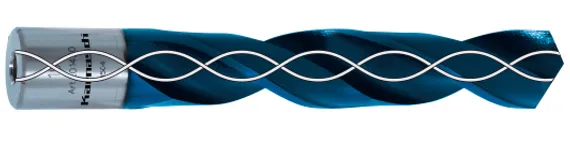 Сверло спиральное Karnasch Ø14х50 мм с покрытием DuraBlue, арт. 20.1465-014