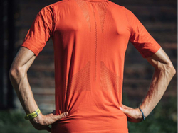 Футболка Trail Half-Zip Fitted "Красная Глина"