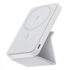 Внешний аккумулятор с магнитной беспроводной зарядкой Anker MagGo 622 5000 мАч (A1614H23) белый