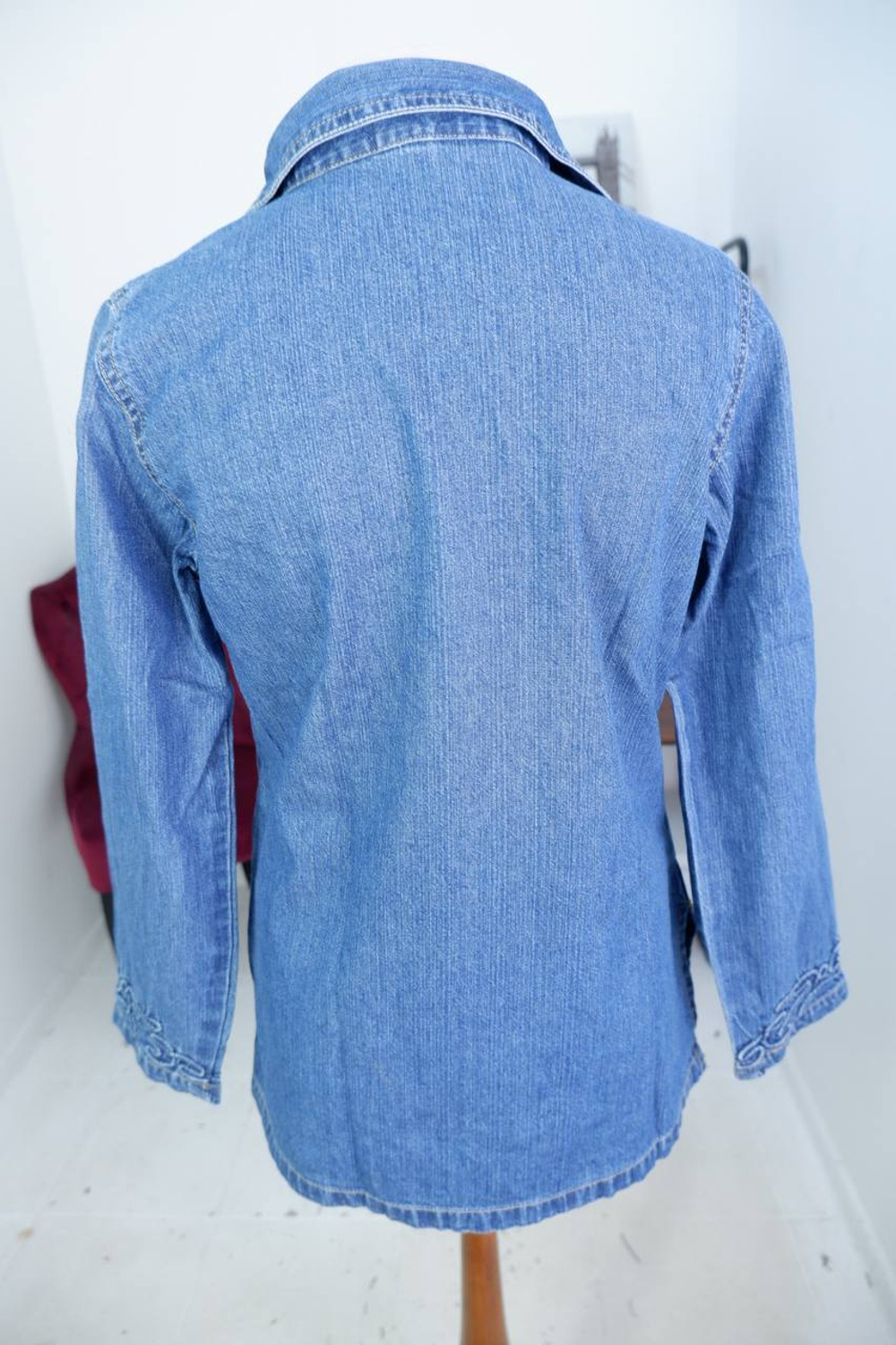 Рубашка джинсовая, визуально 44/46 размер
