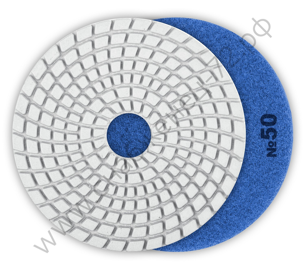 ЗУБР АГШК 100 мм, №50, мокрое шлифование, Алмазный гибкий шлифовальный круг (29866-050)