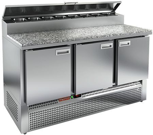 СТОЛ ДЛЯ ПИЦЦЫ HICOLD PZE2-111GN (1/6) КАМЕНЬ