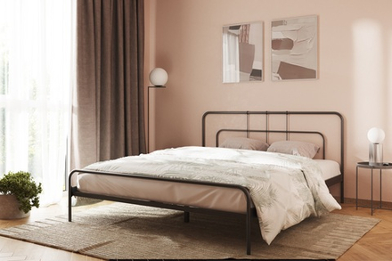 Кровать Форвард МОДЕНА 140, чёрный