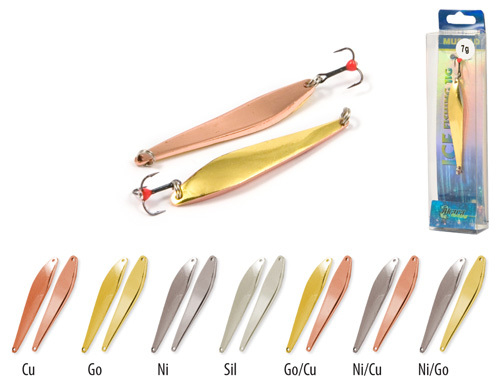 Блесна зимняя Akara Ice 3437 17 гр. Cu/Ni