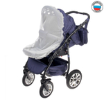 2292120 Москитная сетка на коляску универсальная, цвет белый, 80х140 см