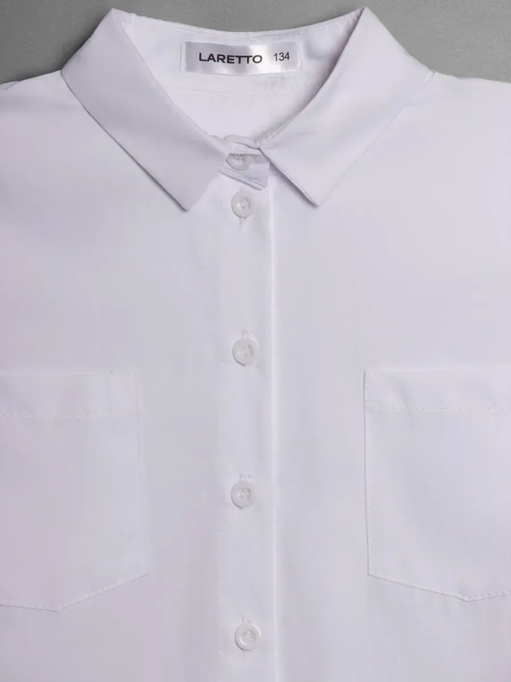 Рубашка для девочки белая