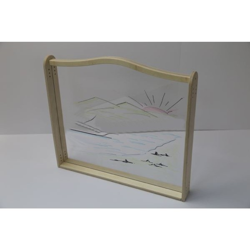 Панель для игровых зон Прозрачный мольберт