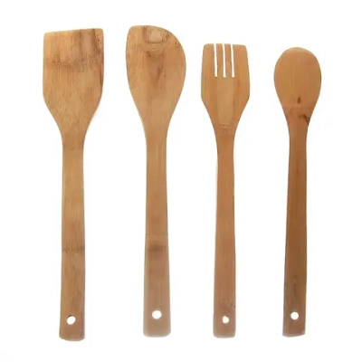 Лопатка бамбуковая в наборе 4 шт