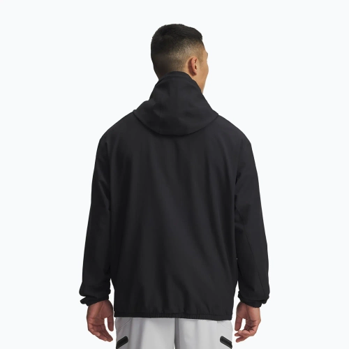 Худи Under Armour Unstoppable Woven Hoodie black/white