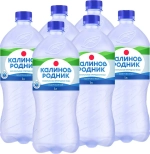Вода газированная Калинов Родник минеральная, 6 шт х 1 л