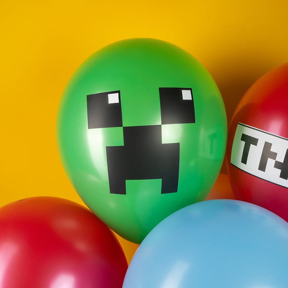 Шар (12''/30 см) Пиксели, TNT, Ассорти, пастель, 2 ст, 25 шт.